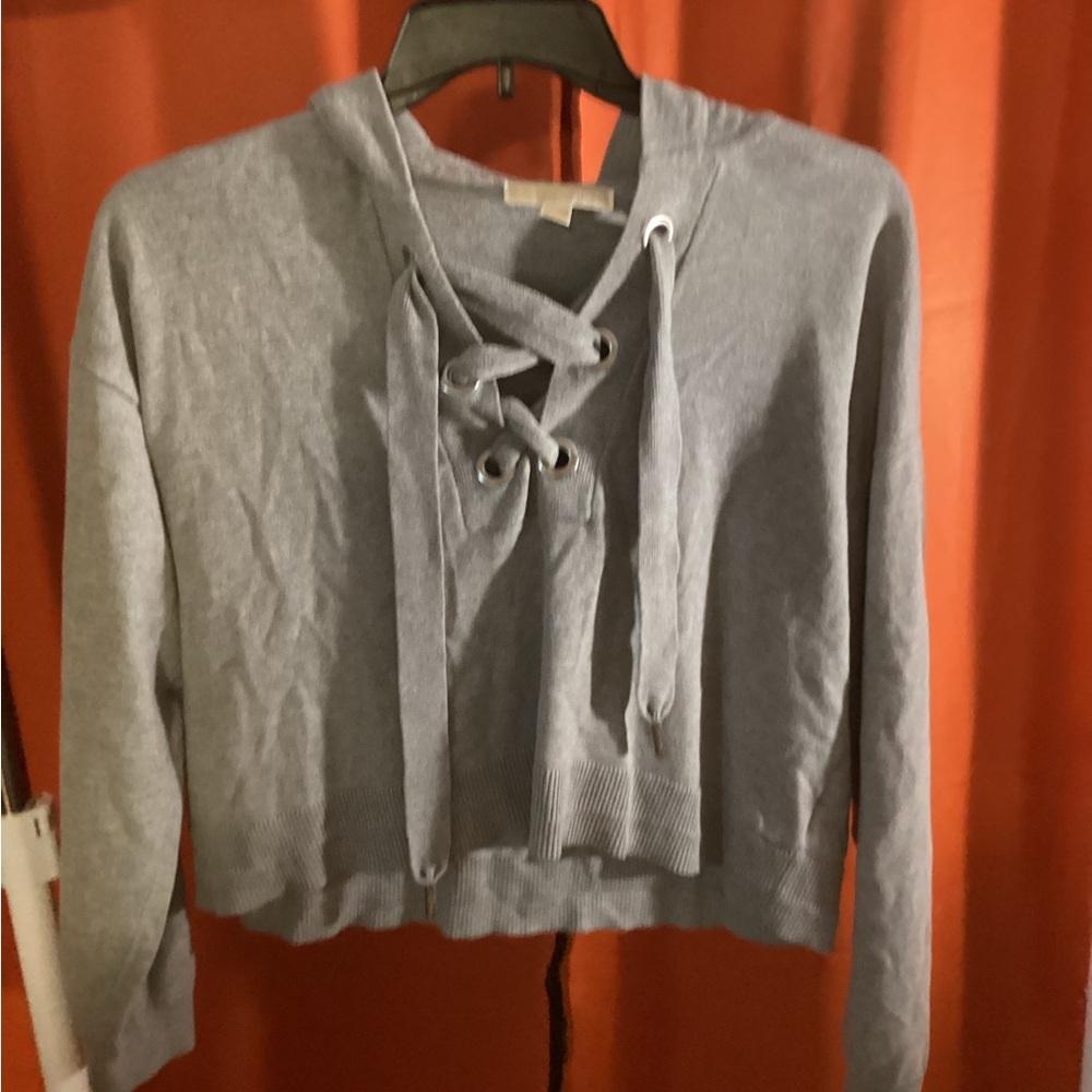 Michael Kors Gray Knit Sweater